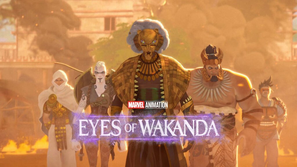 eyes of wakanda official title logo • Arkn